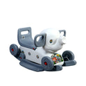 Rider Cum Rocker Elephant (Multicolour)