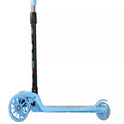 Trendy Skate Scooter With Foldable Handle - Blue
