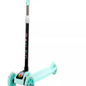 Trendy Skate Scooter With Foldable Handle - GREEN