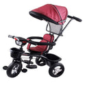 Musical Tricycle With Parental Handle & Canopy (BLUE)
