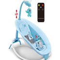 BABY ROCKER AND BOUNCER WITH REMOTE CONTROL- BLUE