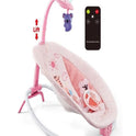 BABY ROCKER AND BOUNCER WITH REMOTE CONTROL- PINK