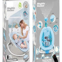 BABY ROCKER AND BOUNCER WITH REMOTE CONTROL- BLUE