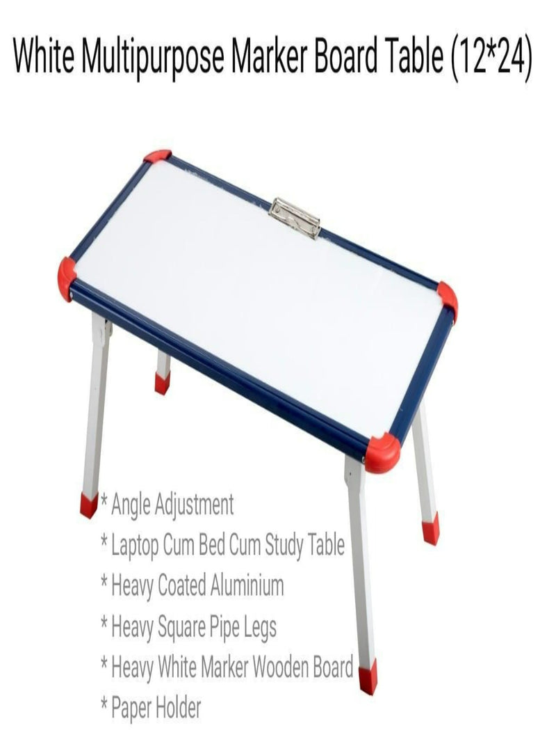 Whiteboard study on sale table for bed