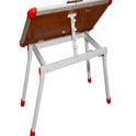 Foldable Portable Laptop Study Writing Bed, Writeable Whiteboard with Paper Holding Clip - 12*24
