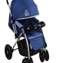 Foldable Stroller Carriage Luxury Baby Stroller Baby Stroller - BLUE