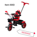 MUSICAL Tricycle with Parental Handle for Kids