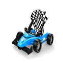 Multifunctional F1 Racing Car Musical Baby Walker (Blue)