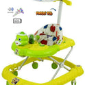 Musical Height Adjustable Ducky Walker With Hood & Parental Handle