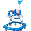 Height Adjustable Musical Walker With Parental Handle (BJ 301-H BLUE)