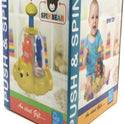PUSH AND SPIN BEAR FOR KIDS (MULTICOLOR)