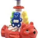 PUSH AND SPIN BEAR FOR KIDS (MULTICOLOR)